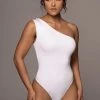 JLUXLABEL IVORY SAMERA ONE SHOULDER BODYSUIT NEW ARRIVALS 2 JLUXLABEL IVORY SAMERA ONE SHOULDER BODYSUIT NEW ARRIVALS