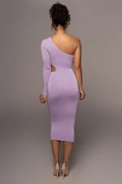 JLUXLABEL LILAC JULIA MIDI DRESS NEW ARRIVALS