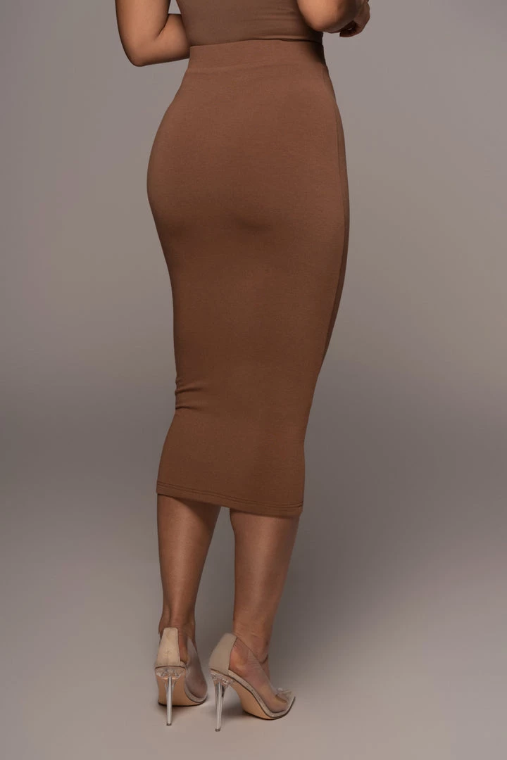 JLUXLABEL PECAN LEILAH MIDI SKIRT 8 JLUXLABEL PECAN LEILAH MIDI SKIRT