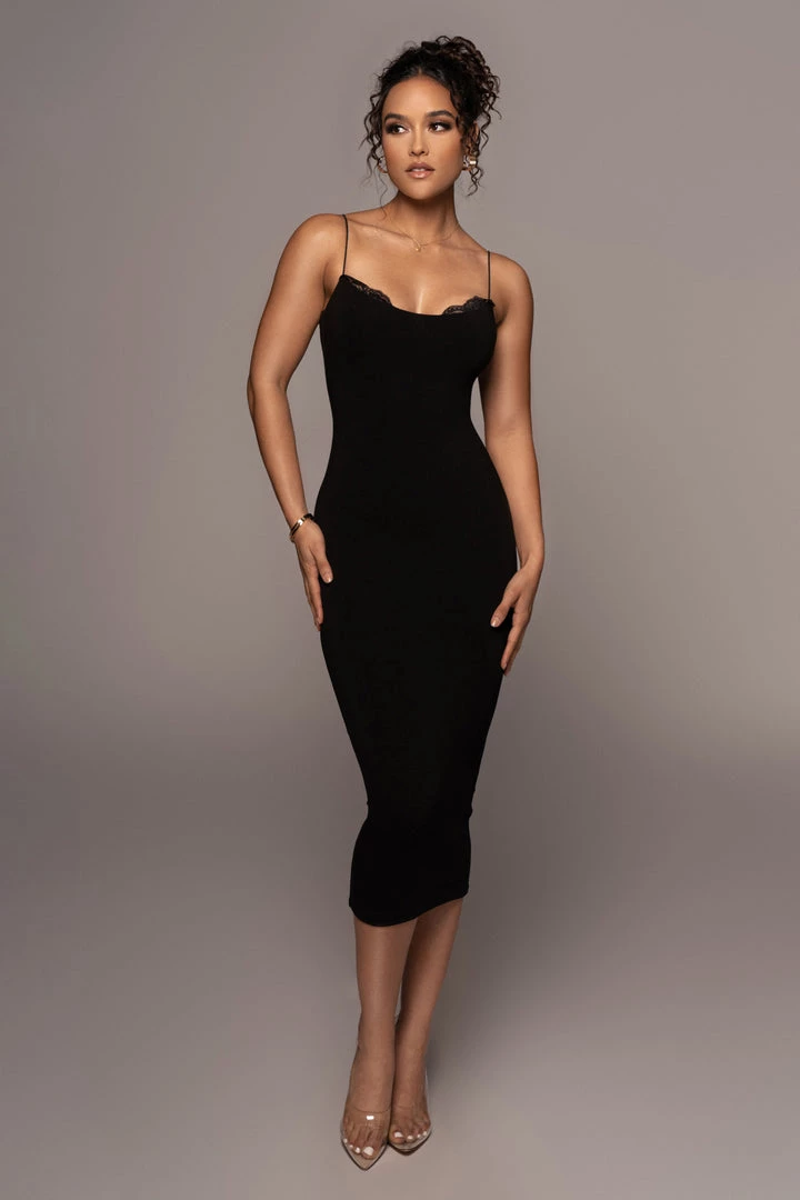 JLUXLABEL NOIR COLETTE MIDI DRESS 3 JLUXLABEL NOIR COLETTE MIDI DRESS