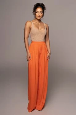JLUXLABEL TANGERINE DEVYN WIDE LEG PANTS NEW ARRIVALS 21 JLUXLABEL TANGERINE DEVYN WIDE LEG PANTS NEW ARRIVALS
