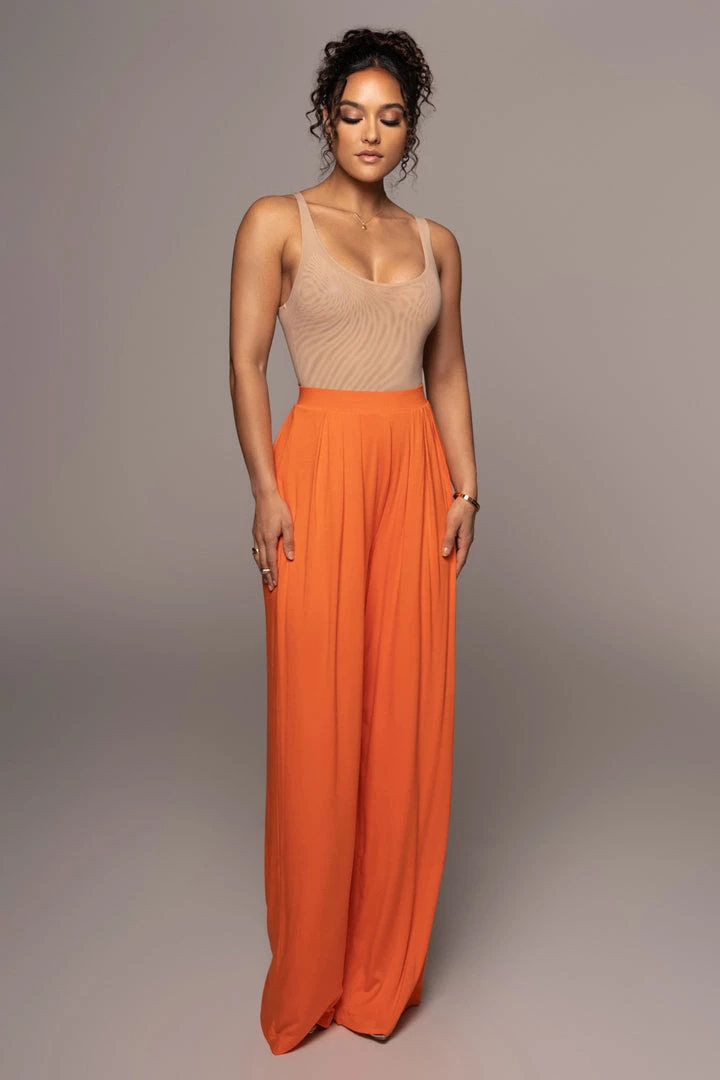 JLUXLABEL TANGERINE DEVYN WIDE LEG PANTS NEW ARRIVALS 8 JLUXLABEL TANGERINE DEVYN WIDE LEG PANTS NEW ARRIVALS