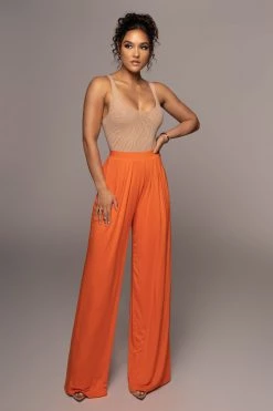 JLUXLABEL TANGERINE DEVYN WIDE LEG PANTS NEW ARRIVALS 18 JLUXLABEL TANGERINE DEVYN WIDE LEG PANTS NEW ARRIVALS