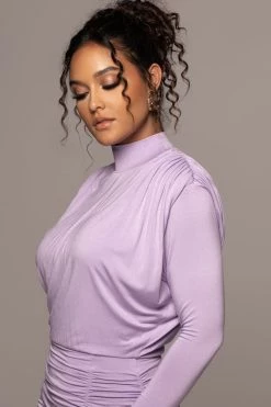 JLUXLABEL LILAC BILLIE MINI DRESS NEW ARRIVALS