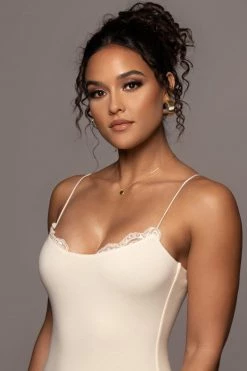 JLUXLABEL BUTTERCREAM COLETTE MIDI DRESS NEW ARRIVALS