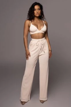 JLUXLABEL BUTTERCREAM VERIA DRAWSTRING PANTS NEW ARRIVALS 30 JLUXLABEL BUTTERCREAM VERIA DRAWSTRING PANTS NEW ARRIVALS