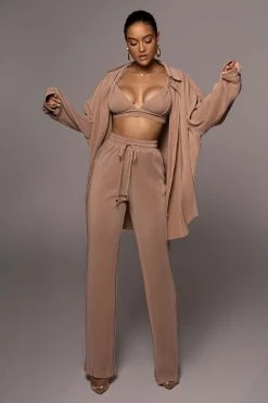 JLUXLABEL BEIGE GOING STEADY BRALETTE TOP NEW ARRIVALS