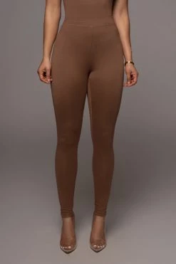 JLUXLABEL JLUXBASIX Pecan Soft Leggings