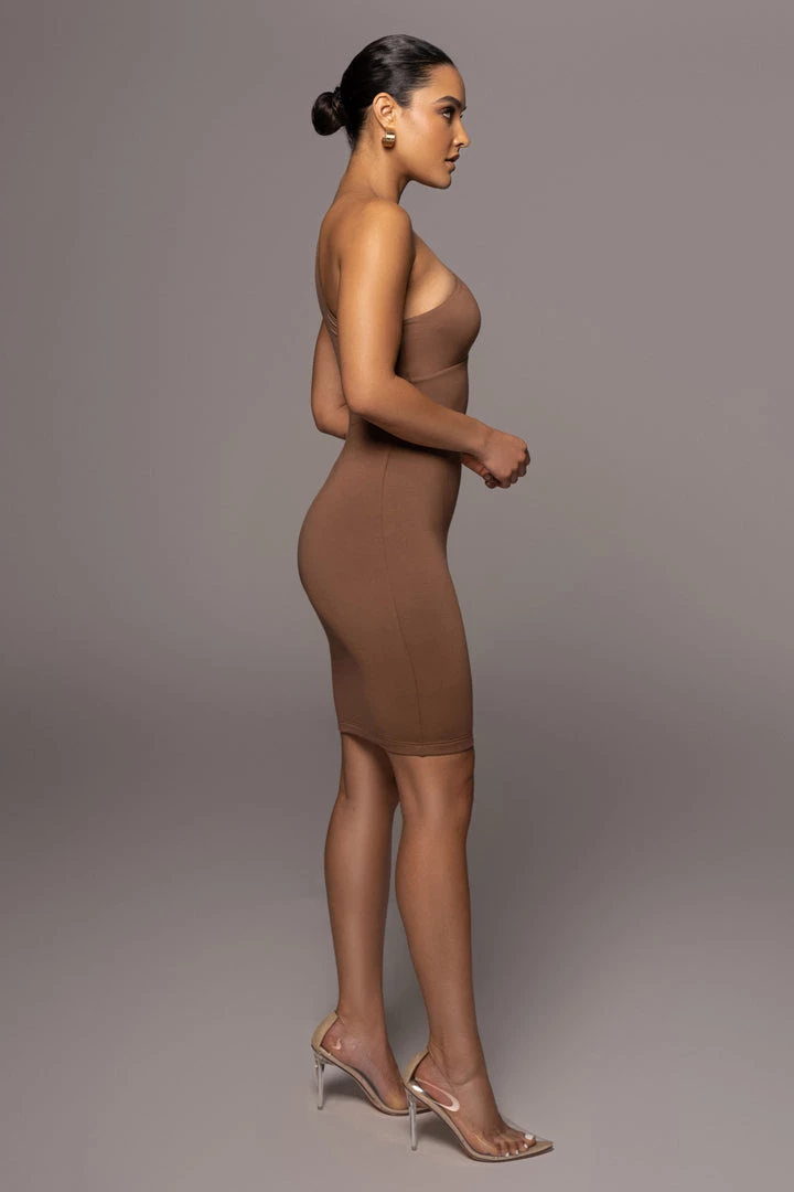 JLUXLABEL NEW ARRIVALS PECAN JOANNA KEYHOLE DRESS 6 JLUXLABEL NEW ARRIVALS PECAN JOANNA KEYHOLE DRESS