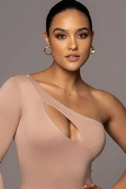 JLUXLABEL FRAPPE SAIKA KEYHOLE JUMPSUIT