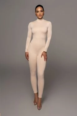 JLUXLABEL JLUXBASIX CREAM RAISA JUMPSUIT SALE