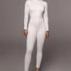 JLUXLABEL JLUXBASIX WHITE RAISA JUMPSUIT SALE