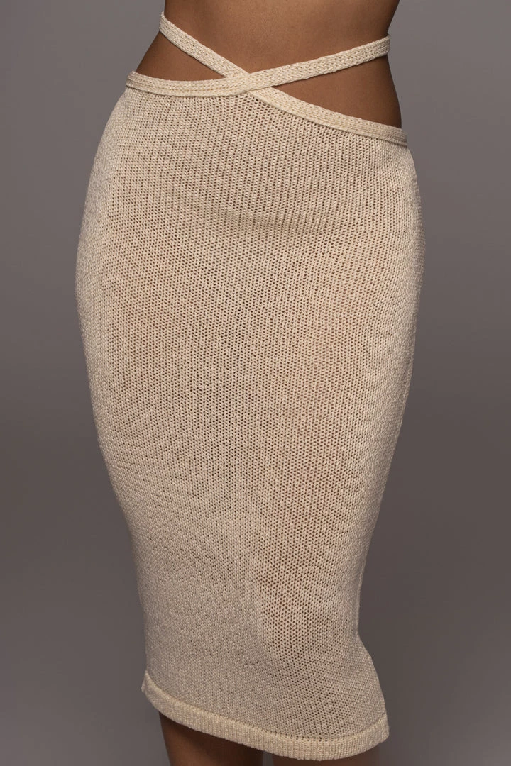 JLUXLABEL NEW ARRIVALS CREAM BEATRIX MIDI SKIRT 7 JLUXLABEL NEW ARRIVALS CREAM BEATRIX MIDI SKIRT