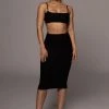 JLUXLABEL NEW ARRIVALS BLACK FINE ROMANCE TWO PIECE SET 1 JLUXLABEL NEW ARRIVALS BLACK FINE ROMANCE TWO PIECE SET