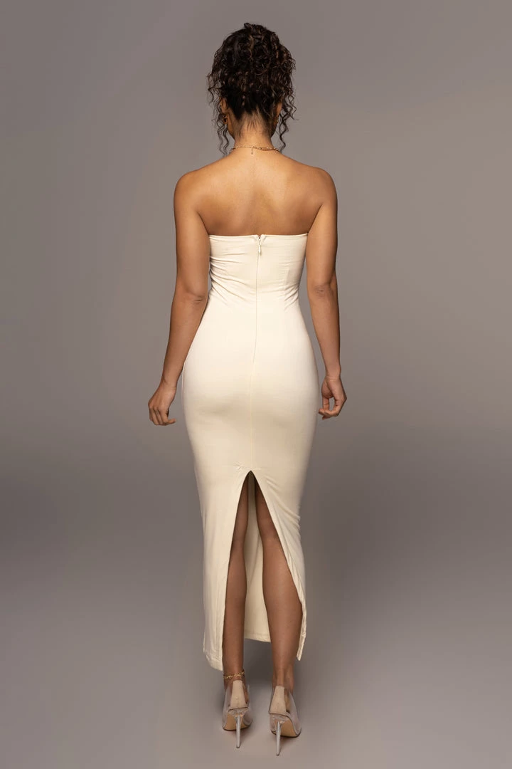 JLUXLABEL NEW ARRIVALS BUTTERCREAM CELENA MAXI DRESS 4 JLUXLABEL NEW ARRIVALS BUTTERCREAM CELENA MAXI DRESS