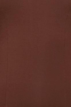 JLUXLABEL CHOCOLATE CELENA MAXI DRESS NEW ARRIVALS