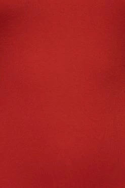 JLUXLABEL RED NARA ONE SHOULDER DRESS