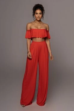 JLUXLABEL NEW ARRIVALS RED CLOSE TO YOU SET