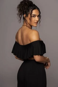 JLUXLABEL NEW ARRIVALS BLACK CLOSE TO YOU SET