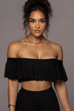 JLUXLABEL NEW ARRIVALS BLACK CLOSE TO YOU SET