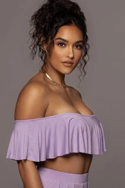 JLUXLABEL NEW ARRIVALS LILAC CLOSE TO YOU SET