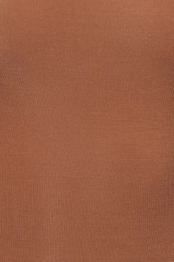 JLUXLABEL NEW ARRIVALS BODYBASIX PECAN DOROTHY ONE SHOULDER ROMPER