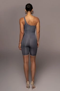 JLUXLABEL BODYBASIX MIDNIGHT BLUE DOROTHY ONE SHOULDER ROMPER 14 JLUXLABEL BODYBASIX MIDNIGHT BLUE DOROTHY ONE SHOULDER ROMPER