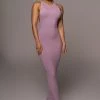 JLUXLABEL PURPLE SOUL SEARCHING DRESS NEW ARRIVALS