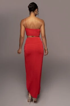 JLUXLABEL RED HERE TO STAY SLINKY SKIRT SET NEW ARRIVALS 20 JLUXLABEL RED HERE TO STAY SLINKY SKIRT SET NEW ARRIVALS