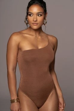 JLUXLABEL CHOCOLATE NEW FLAME SLINKY SKIRT SET