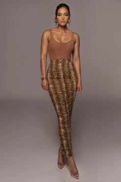 JLUXLABEL SNAKESKIN KARMEN RUCHED SKIRT 12 JLUXLABEL SNAKESKIN KARMEN RUCHED SKIRT