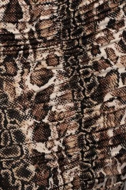 JLUXLABEL NEW ARRIVALS COBRA KARMEN RUCHED SKIRT