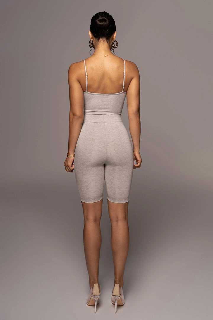 JLUXLABEL BODYBASIX GREY BEE V-NECK BODYSUIT NEW ARRIVALS 9 JLUXLABEL BODYBASIX GREY BEE V-NECK BODYSUIT NEW ARRIVALS