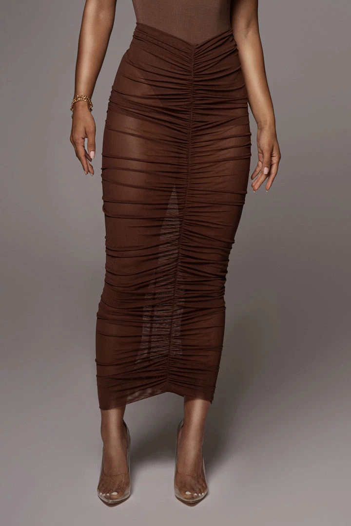 JLUXLABEL COCO MESH RUCHED COVER UP SKIRT NEW ARRIVALS 4 JLUXLABEL COCO MESH RUCHED COVER UP SKIRT NEW ARRIVALS