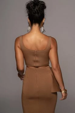 JLUXLABEL NEW ARRIVALS LATTE LET'S GET LOST CORSET