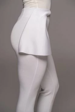 JLUXLABEL WHITE ABRIL HIGH WAIST PANTS NEW ARRIVALS