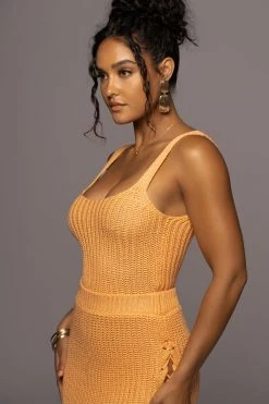 JLUXLABEL NEW ARRIVALS Apricot Bare It All Skirt Set 22 JLUXLABEL NEW ARRIVALS Apricot Bare It All Skirt Set