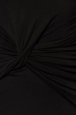 JLUXLABEL BACK IN BLACK JANICE DETAILED DRESS