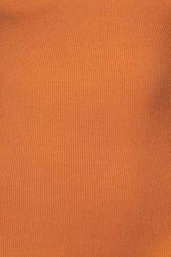 JLUXLABEL ORANGE VIXEN ONE SHOULDER DRESS