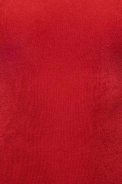 JLUXLABEL RED AUDETTE TURTLENECK DRESS NEW ARRIVALS