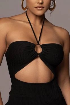 JLUXLABEL NEW ARRIVALS BLACK JULIETA MAXI DRESS