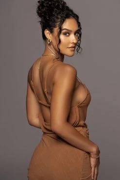 JLUXLABEL PECAN DIARA BODYSUIT NEW ARRIVALS