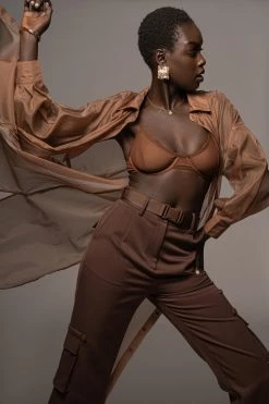 JLUXLABEL CHOCOLATE MAYLIN PANTS SALE