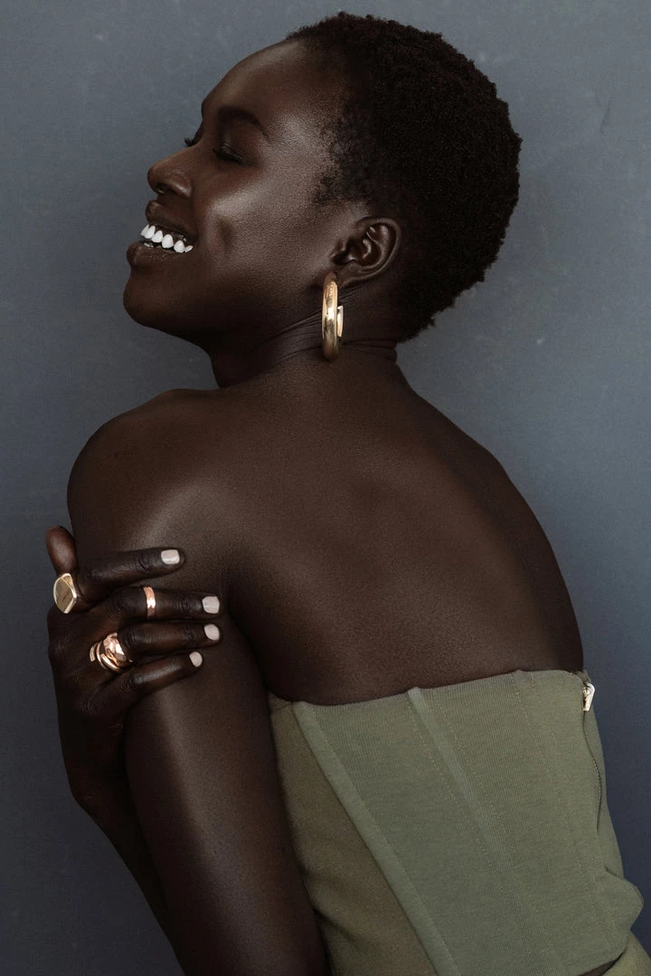 JOIA TRADING GOLD MIKEAH RING SET 4 JOIA TRADING GOLD MIKEAH RING SET