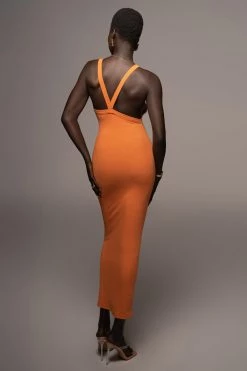 JLUXLABEL NEW ARRIVALS ORANGE SOUL SEARCHING DRESS 23 JLUXLABEL NEW ARRIVALS ORANGE SOUL SEARCHING DRESS