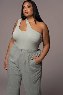 JLUXLABEL SAGE THEA LINEN PANT NEW ARRIVALS