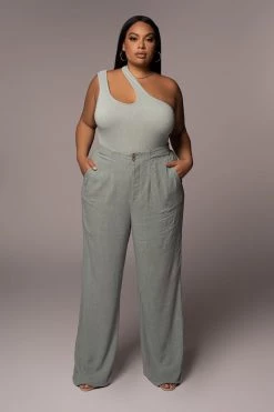 JLUXLABEL SAGE THEA LINEN PANT NEW ARRIVALS