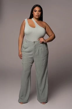 JLUXLABEL SAGE THEA LINEN PANT NEW ARRIVALS