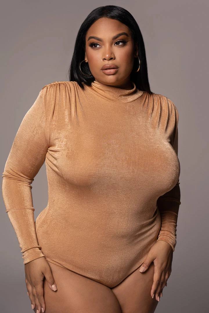 JLUXLABEL PECAN KENZIA HIGH NECK BODYSUIT 9 JLUXLABEL PECAN KENZIA HIGH NECK BODYSUIT