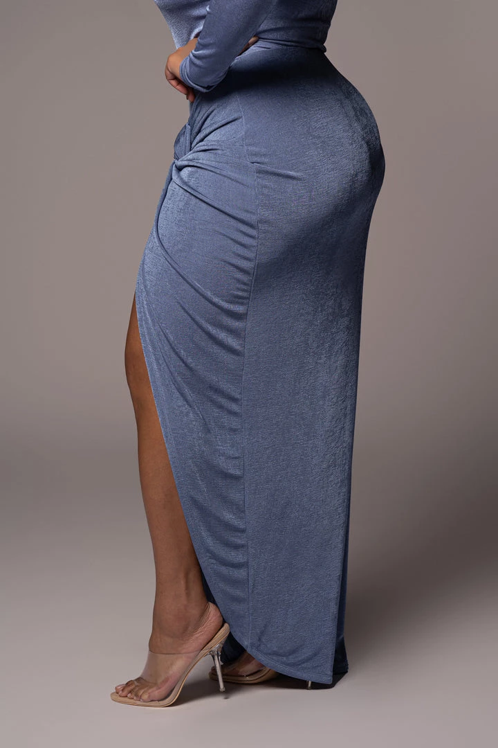 JLUXLABEL NEW ARRIVALS SLATE KIMORA SLINKY SKIRT 10 JLUXLABEL NEW ARRIVALS SLATE KIMORA SLINKY SKIRT